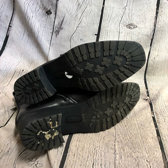 AK Anne Klein‎ Women’s Cara iFlex Black Zipper Heeled Boot Booties Size 9.5 GUC - Picture 8 of 10